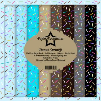 Dixi Craft Paper Favourites Sprinkle Designpapiere - Paper Pack